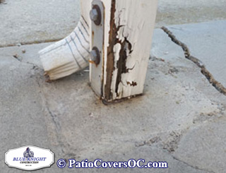 Termites and Dry Rot Laguna Niguel with Blue Knight Termite Control and Construction, Termite Damaged wood